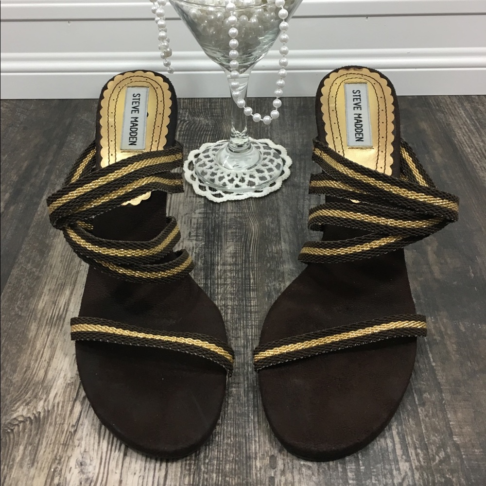 Steve Madden Slid In High Heels Size 10